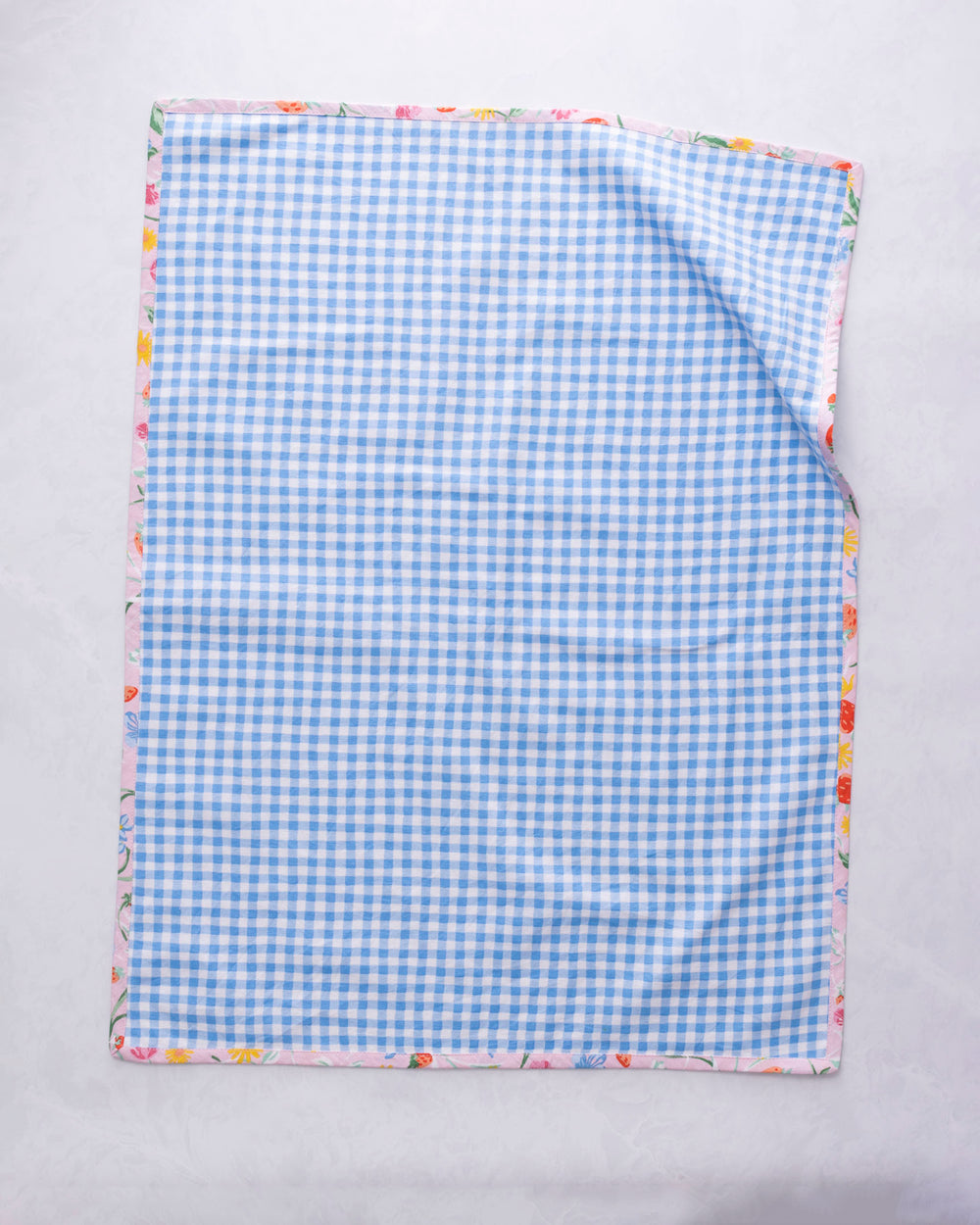 Strawberry Vines - Tea Towels Set Of 2 - Blush - Printfresh