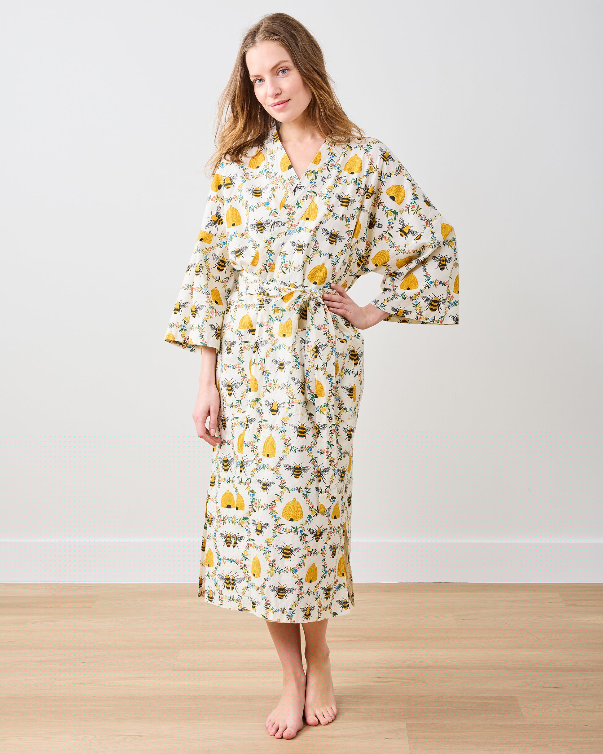 Sweet Bee - Robe - Cream - Printfresh
