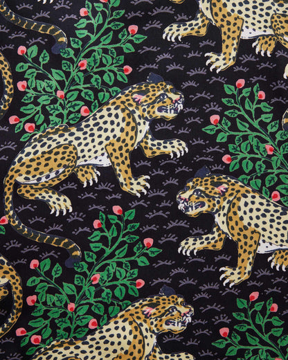 Bagheera - Satin Chic to Sleep Nightie - Ink - Printfresh