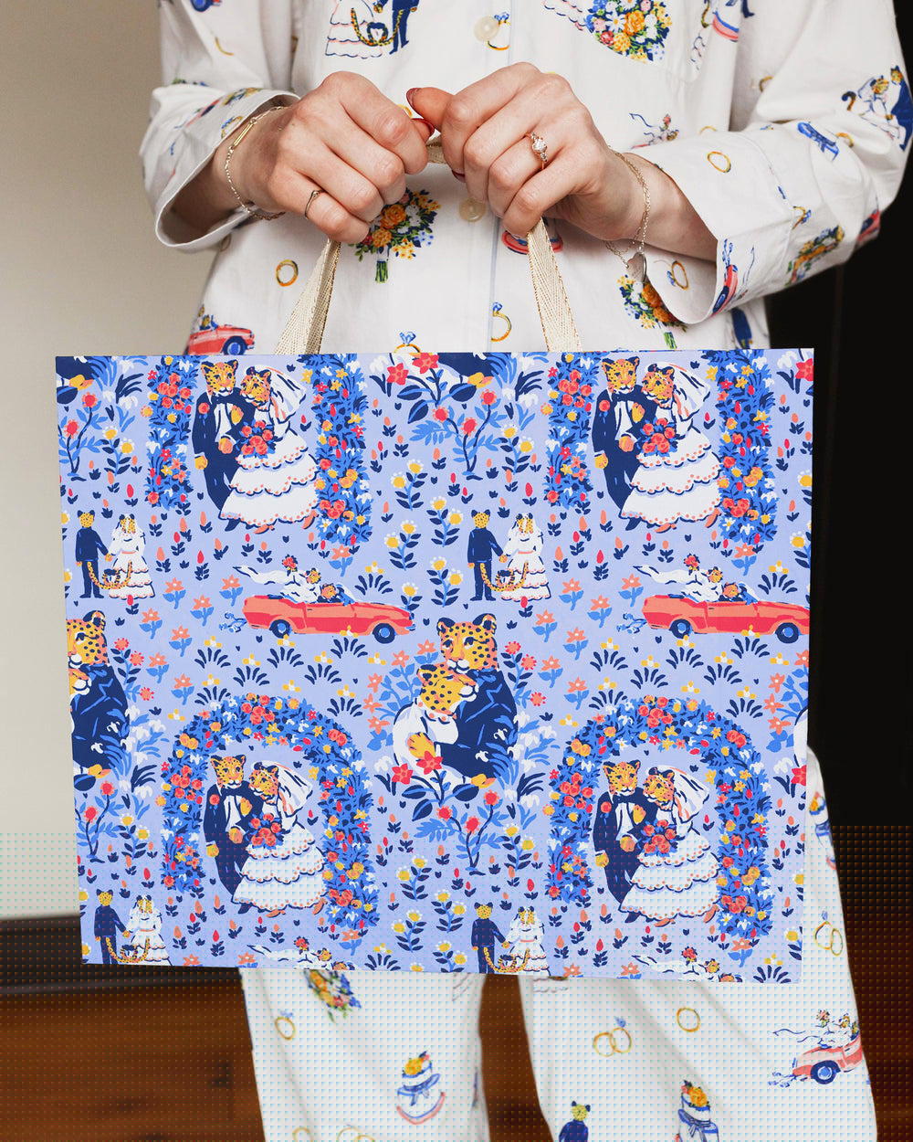 Tie the Knot - Handmade Gift Bag - Printfresh