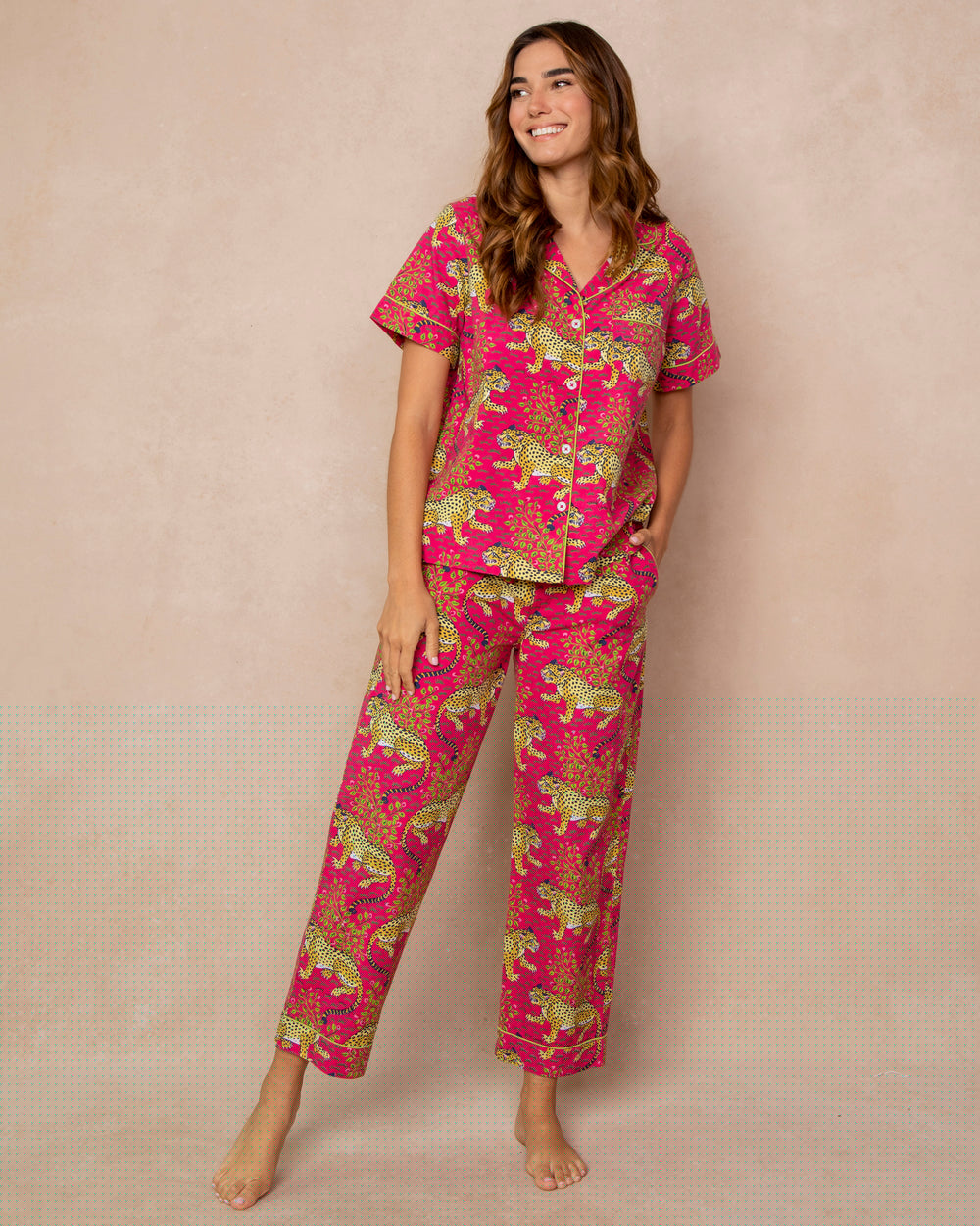 Bagheera - 4-Piece Mix & Match Set - Hot Pink - Printfresh