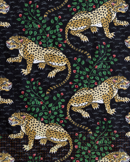 Bagheera - Cropped Pajama Pants - Ink - Printfresh