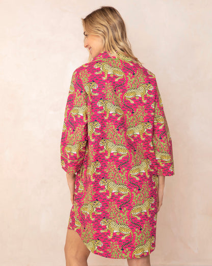 Bagheera - Sleep Shirt - Hot Pink - Printfresh