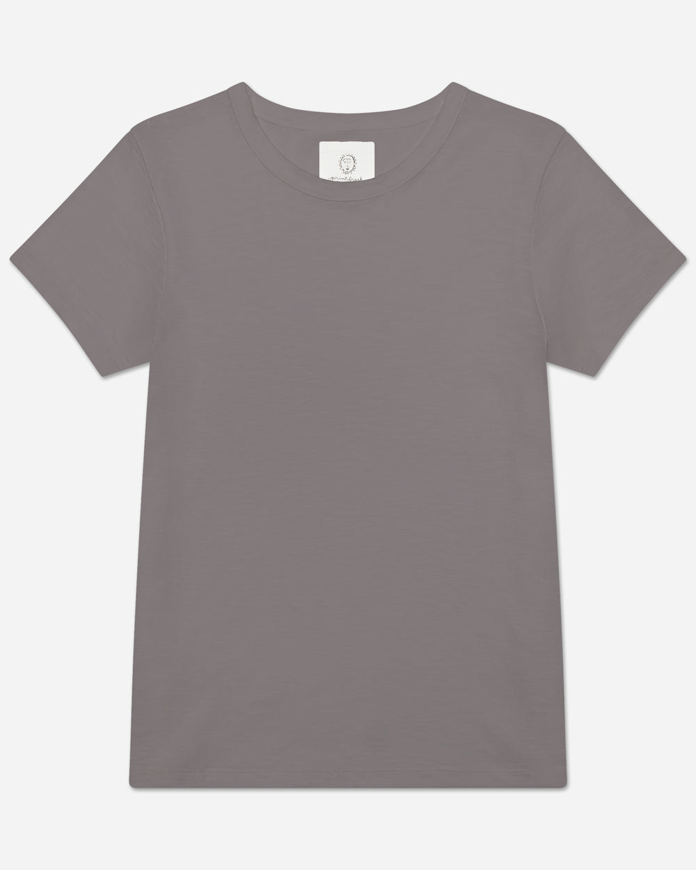 Saturday Tee - Knit T-Shirt - Pebble - Printfresh