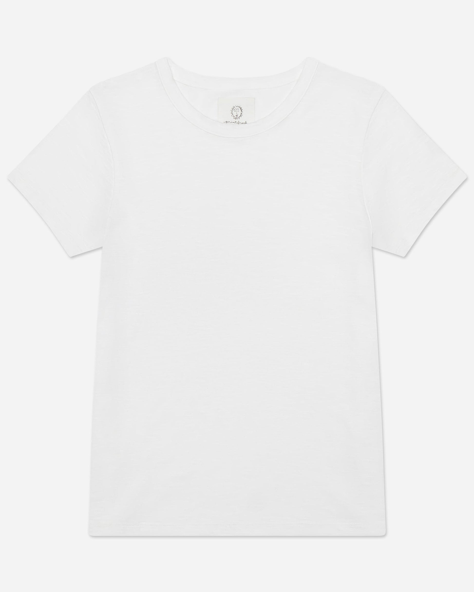 Saturday Tee - Knit T-Shirt - Cloud - Printfresh